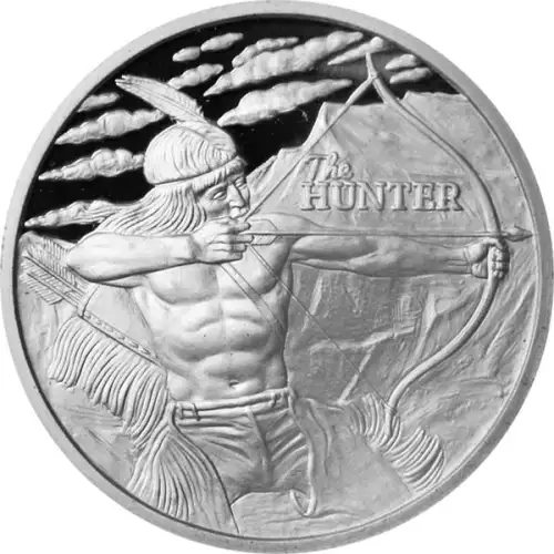 1 oz The Hunter - Silver Round (3)