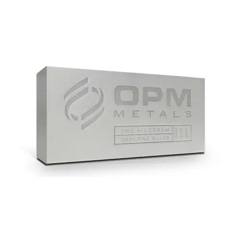 1kg Generic Silver Bar