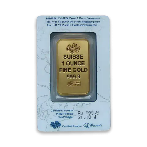 1oz PAMP Gold Bar - Suisse Repeater (2)