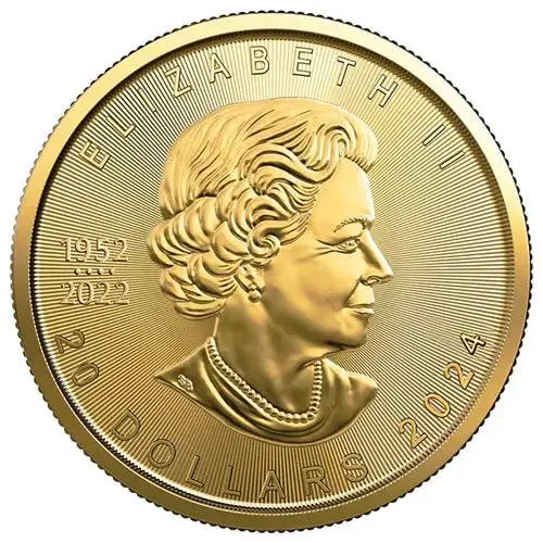 2024 1/2 oz Canadian Gold Maple Leaf (2)