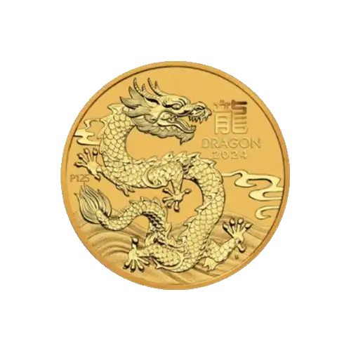 2024 1/20oz Australian Perth Mint Gold Lunar III: Year of the Dragon (3)