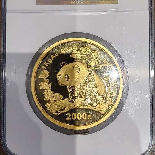 1997 1 kilo gold panda