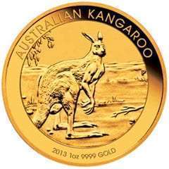 Australian Kangaroo Gold Coin