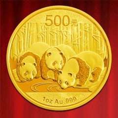 1oz Gold Panda Bullion Coin