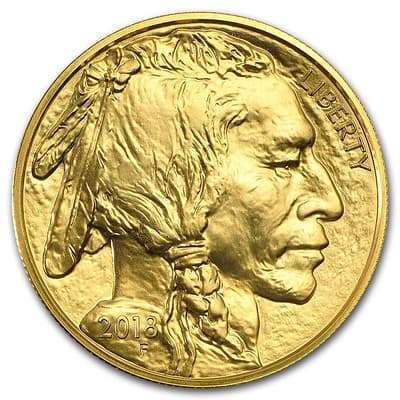 1 oz American Buffalo Gold Coin - obverse