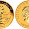 Australian Kangaroo Gold Coin - both sides