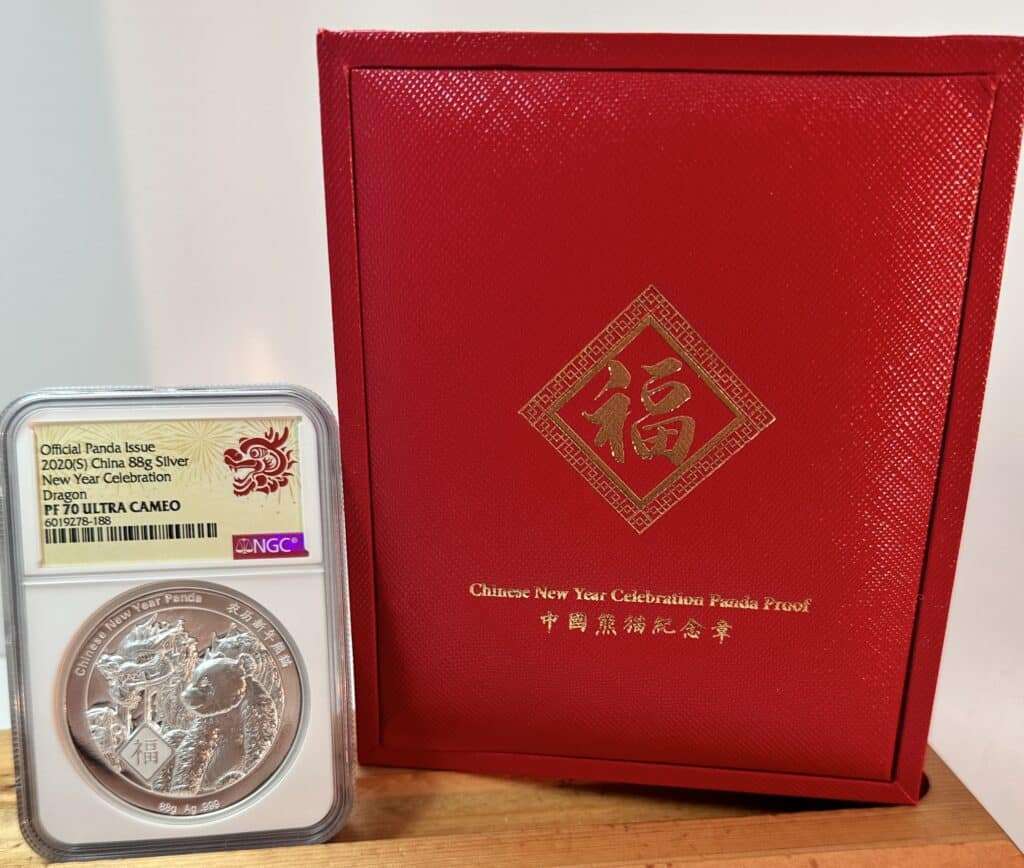 2020 Silver 88 gram Proof Coin